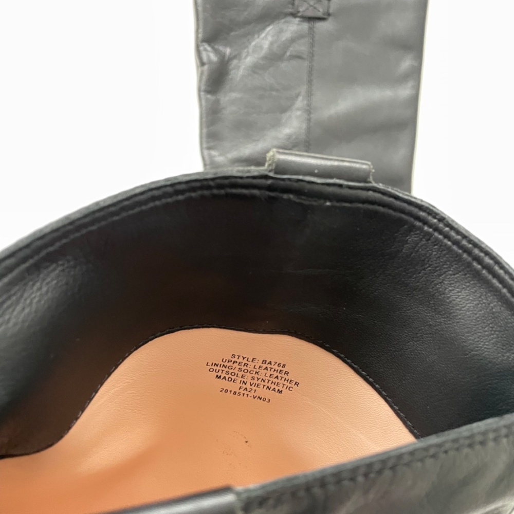 Genuine Leather J Crew tall black boots - Picture 4 of 4